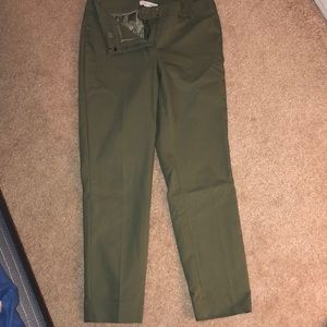 White House Black Market Olive business pants